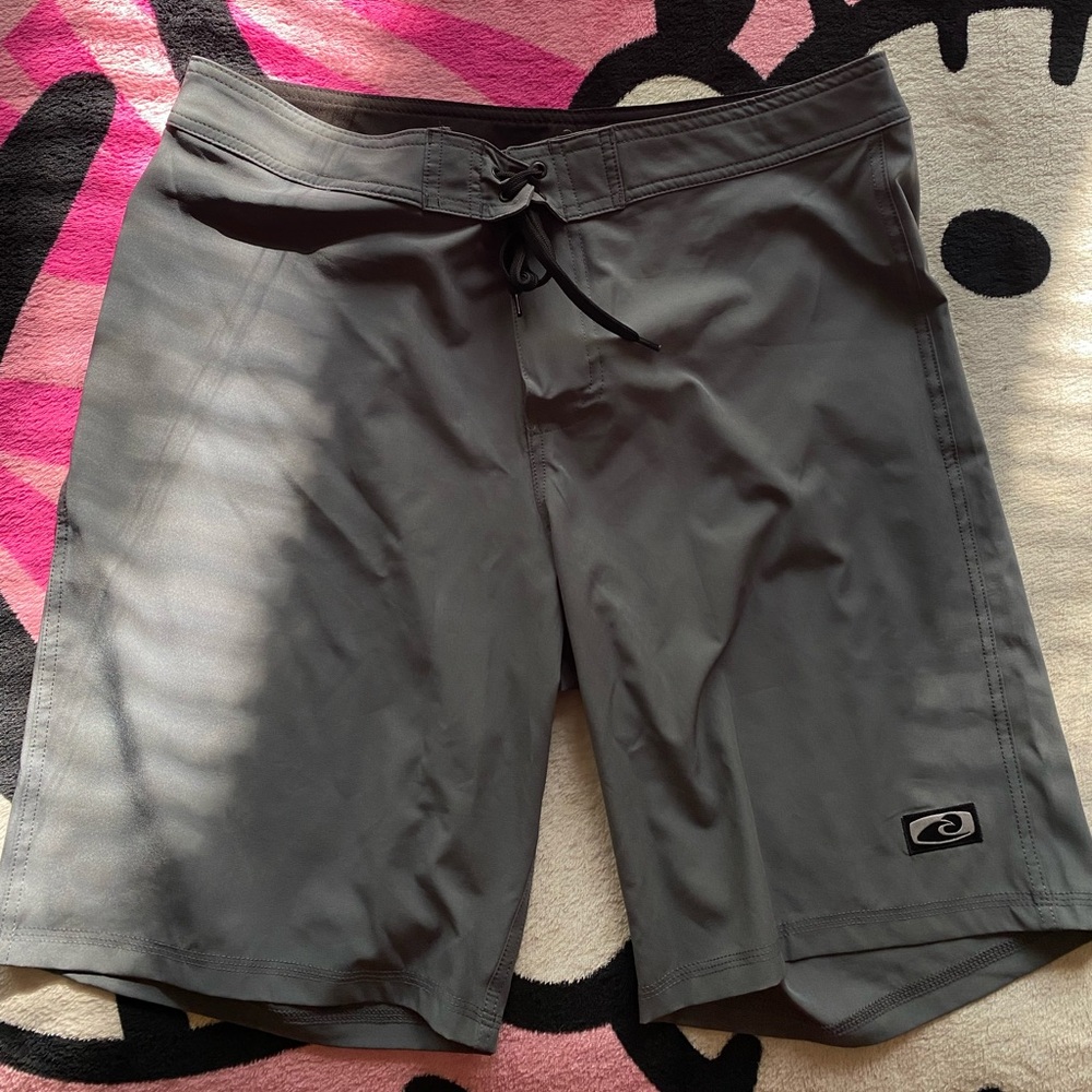 Hawaiian Performance Surfwear Black Shorts